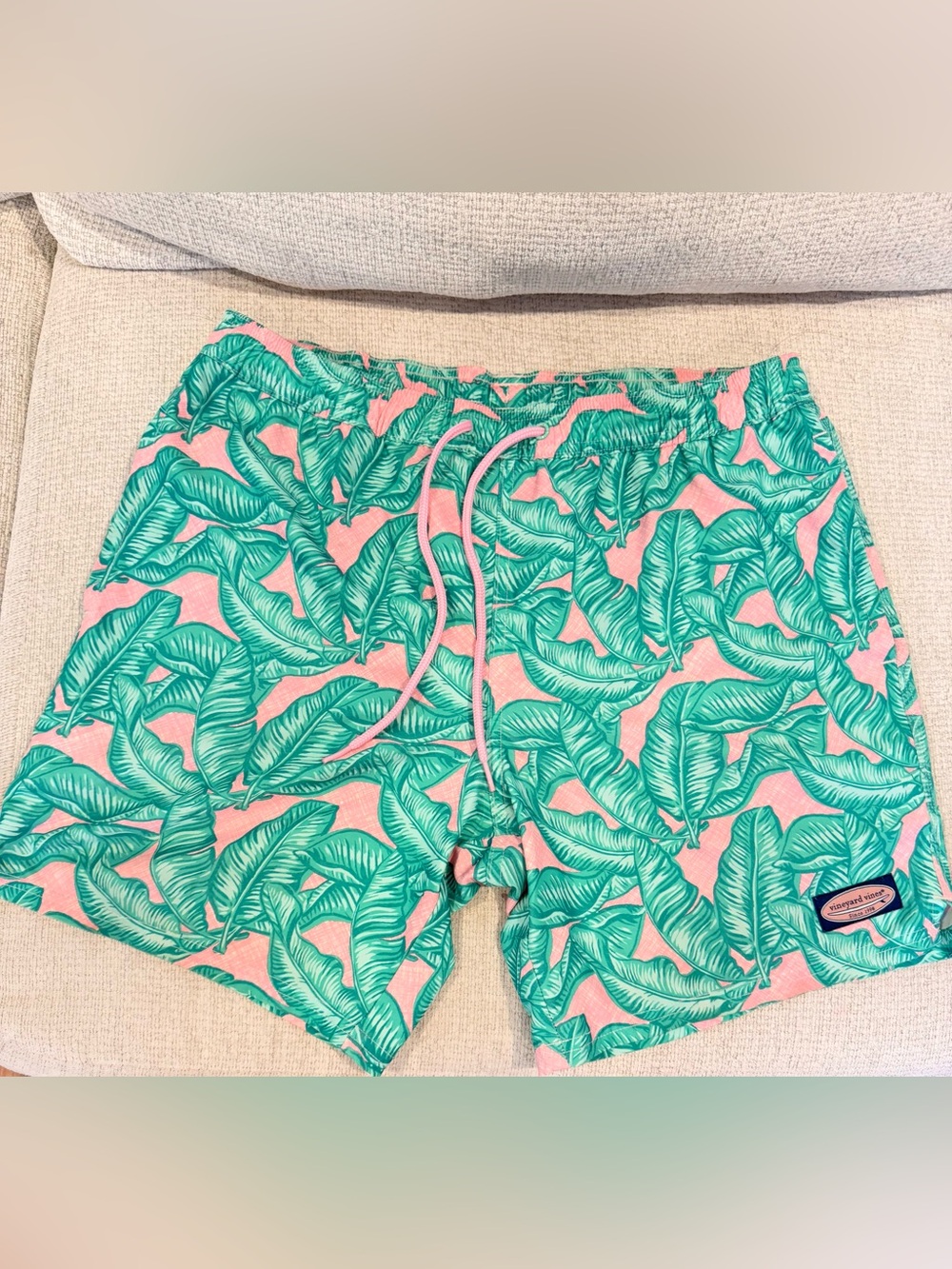 Vineyard Vines Banana Leaf Swim Trunks,